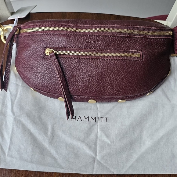 Hammitt Charles Crossbody med Cherrywood Pebble/Brushed Gold - Picture 5 of 10